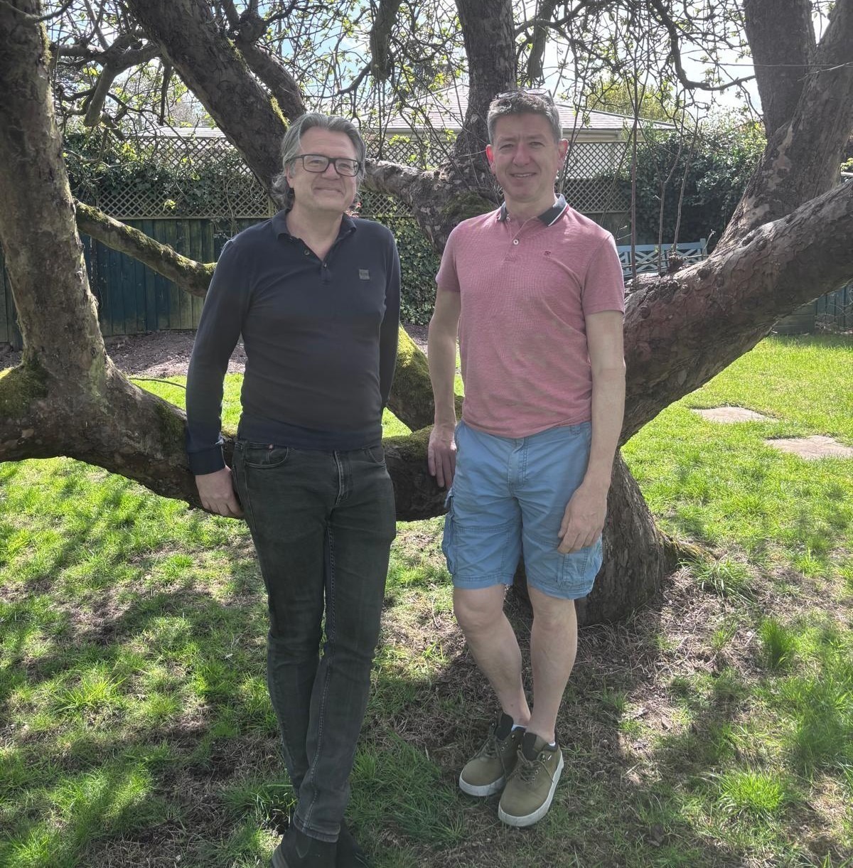 Dr Jez Bezant and James Everard, founders of Stour Valley AI