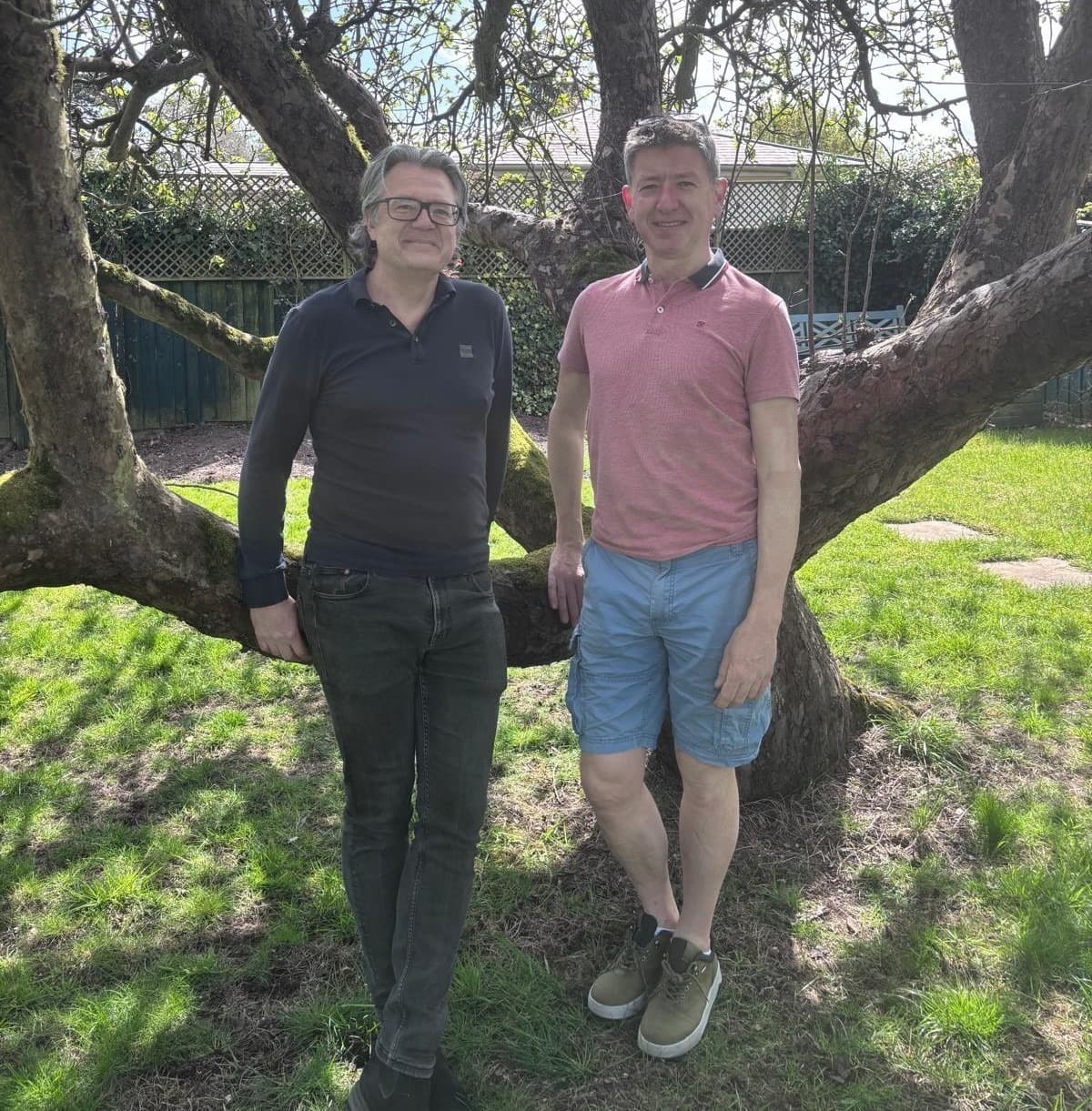 Dr Jez Bezant and James Everard, founders of Stour Valley AI